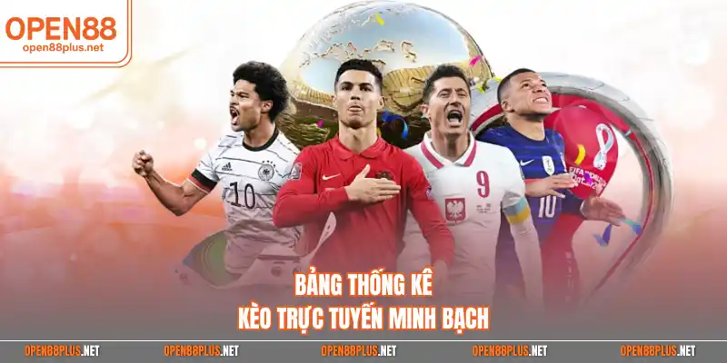 Bảng thống kê kèo trực tuyến minh bạch