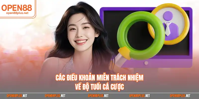 Các điều khoản miễn trách nhiệm về độ tuổi cá cược