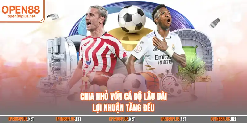 Chia nhỏ vốn cá độ lâu dài lợi nhuận tăng đều