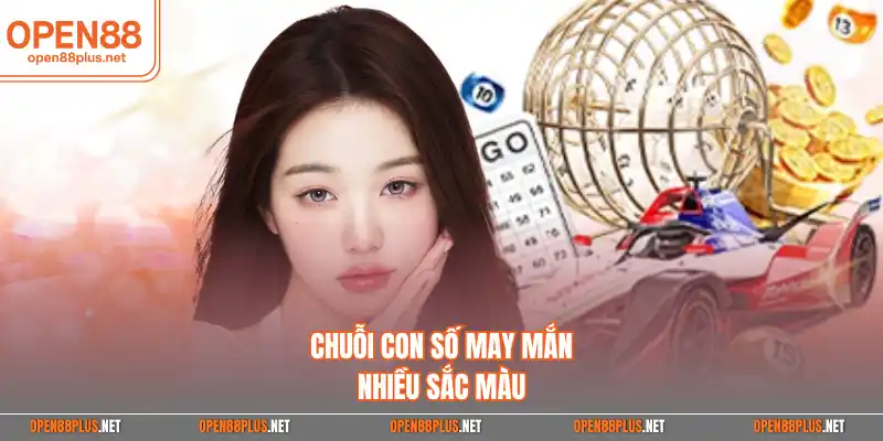 Chuỗi con số may mắn nhiều sắc màu