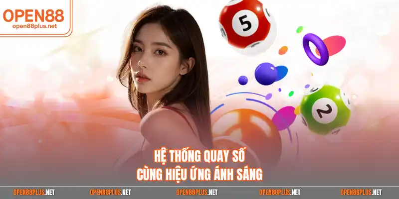 Hệ thống quay số cùng hiệu ứng ánh sáng