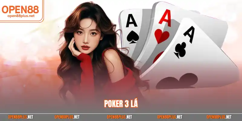 Poker 3 lá