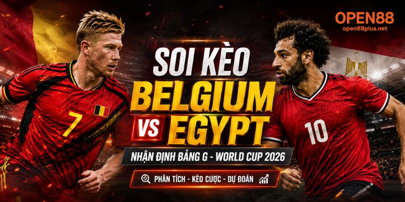 Belgium vs Egypt
